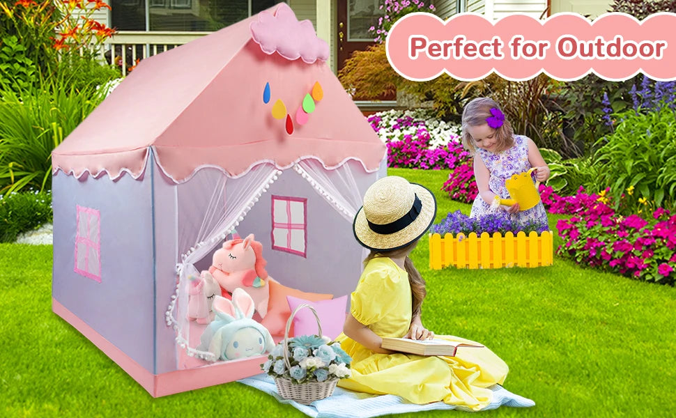 Children's Princess Castle Play Tent | Indoor Outdoor Fun