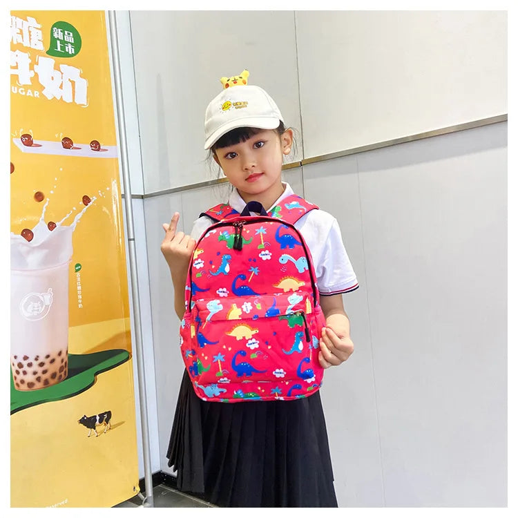 Cute Dinosaur Kids Backpack | Ideal for Kindergarten & School