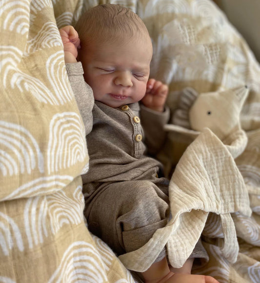 19-Inch Realistic Full Body Baby Doll | Soft Touch Reborn Doll