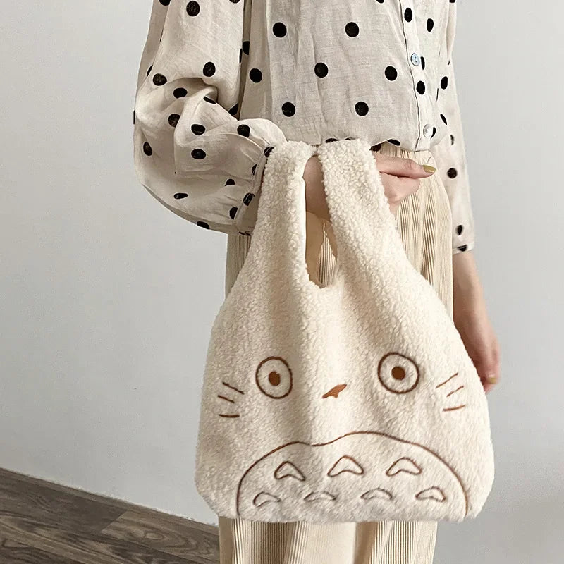 Women's Corduroy Shoulder Bag | Trendy Large Capacity Purse