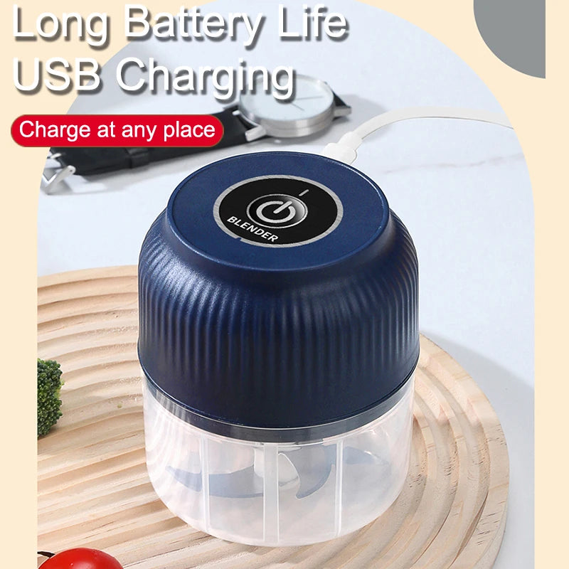 Mini Wireless USB Rechargeable Electric Vegetable Chopper