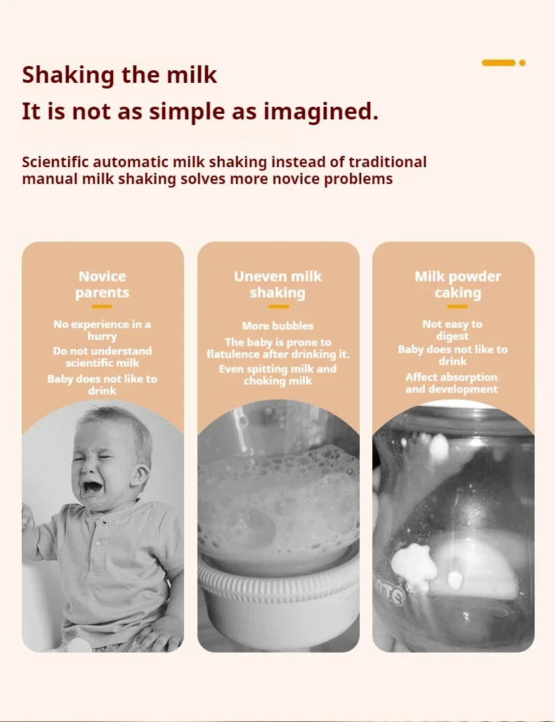 USB Smart Electric Milk Powder Mixer | Effortless Formula Maker