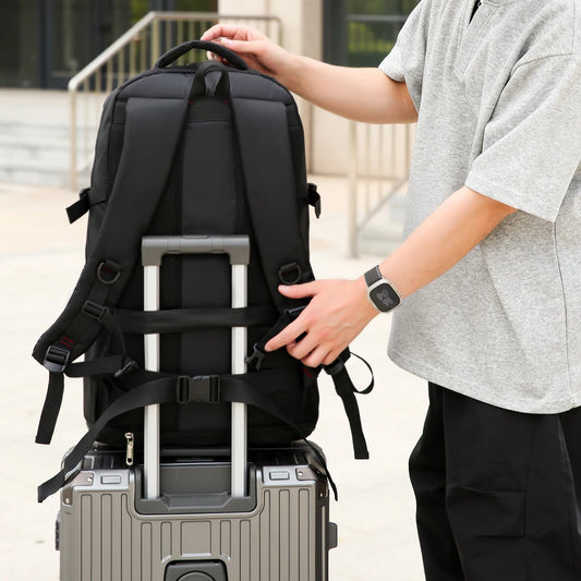 Mochila de gran capacidad de 90 litros para viajes y aventuras de camping