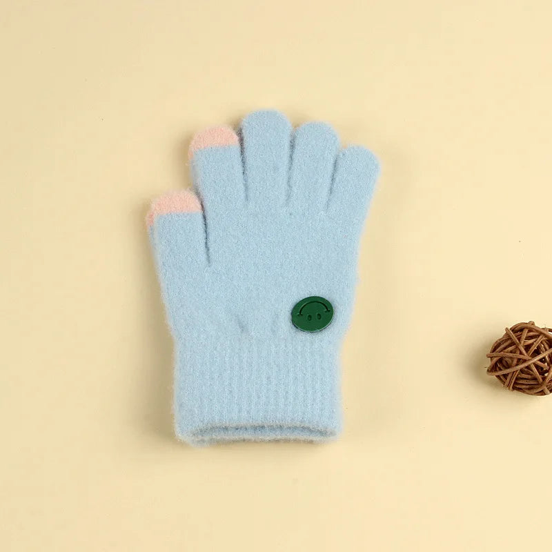 Kids Winter Fleece Gloves | Cozy Plush Mittens for Cold Weather