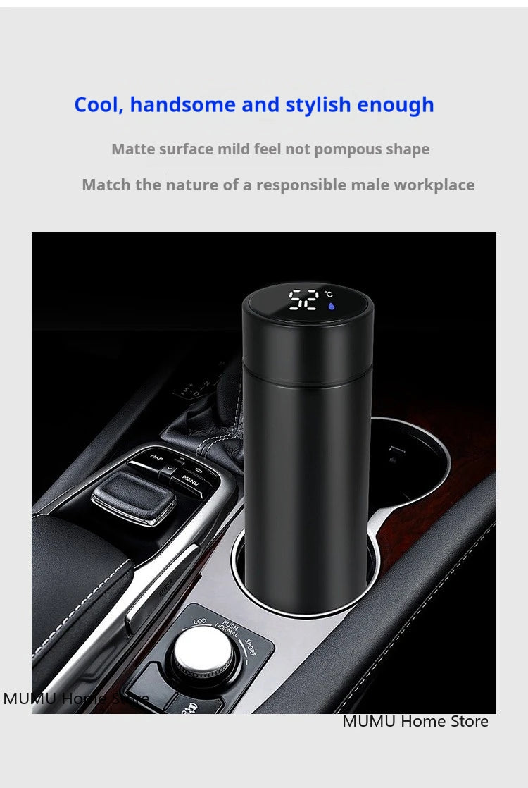 500ML Intelligent Temperature Thermos Bottle | Insulated Sports Cup