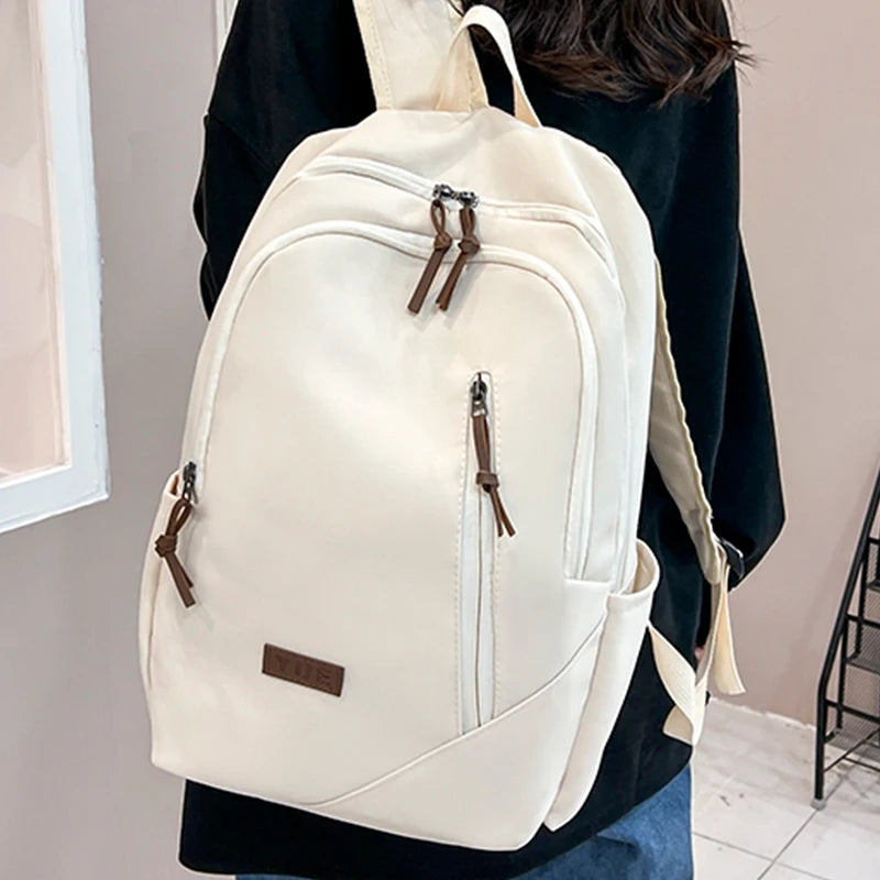 Stylish Denim Backpack for Students | Unisex Travel Bag