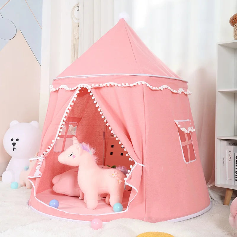 Large Kids Teepee Tent | Foldable Playhouse for Outdoor Adventures