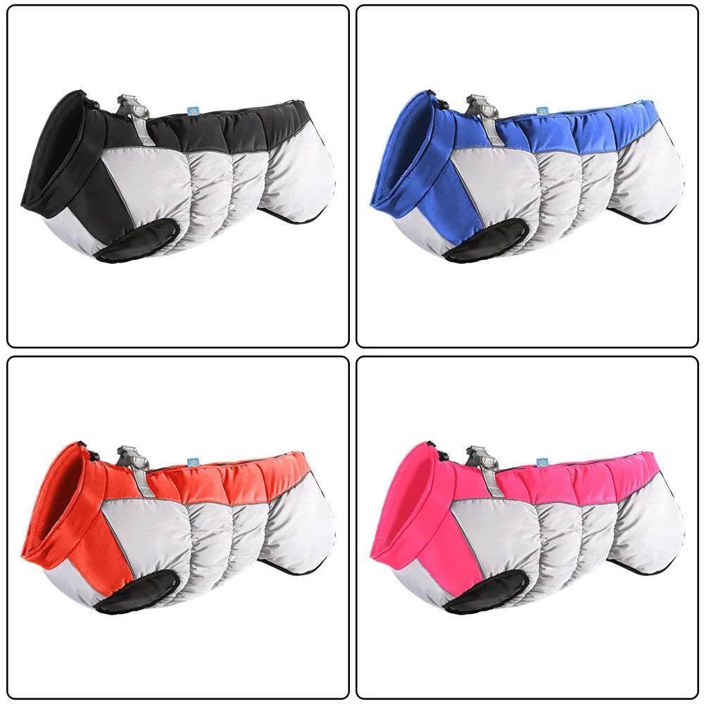 Abrigo Térmico de Invierno para Perros | Chaqueta Aislante y Reflectante para Mascotas