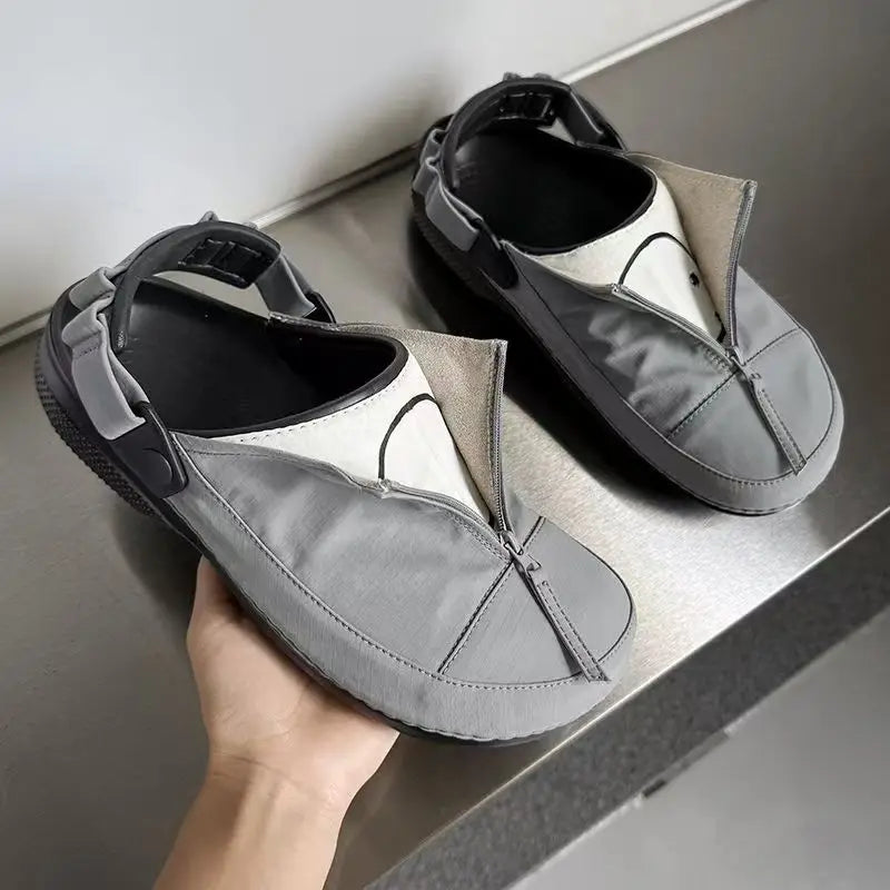 Men Slip On Summer Beach Shoes Cold Bonded Cork Sole Casual Birken Sandals Non Slip Outdoor Slippers Size 38-43