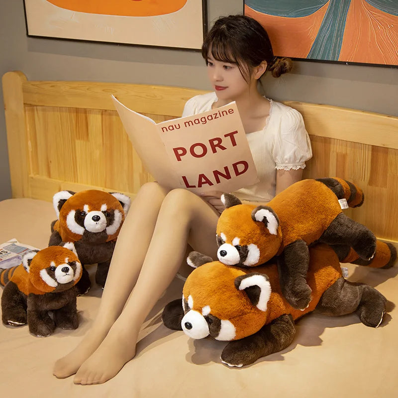 Lifelike Red Panda Stuffed Animal Plush Toy | Cute Gift for All