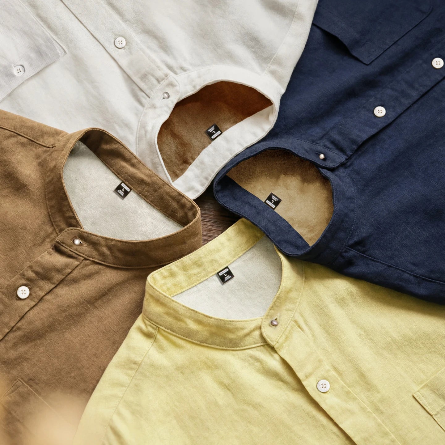 Men's Casual Spring Long Sleeve Shirt | Stylish Solid Color Blouse