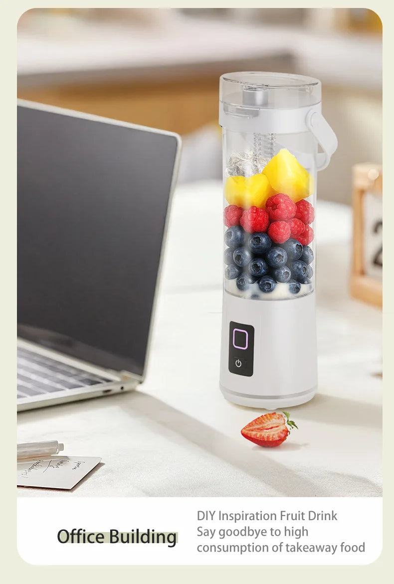Rechargeable Mini Juicer Cup | Portable Blender for Home & Travel