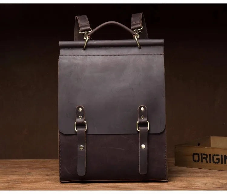 Trendy Genuine Leather Backpacks for Men | Stylish Casual Bags