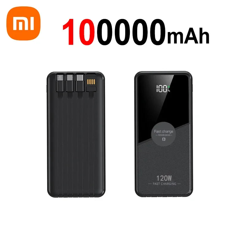 200000mAh Power Bank | Fast Charging Portable Battery Charger