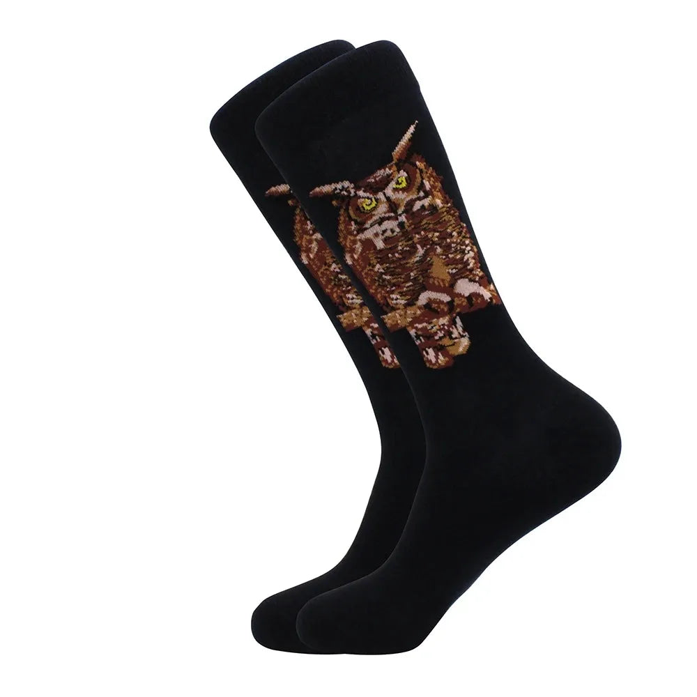 Funny Mid-Top Unisex Socks | Unique Hip Hop Shark Design