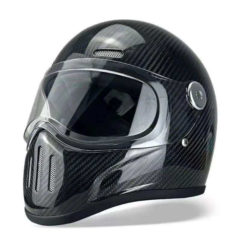 Dual Visor Full Face Motorcycle Helmet | ECE DOT Approved Design