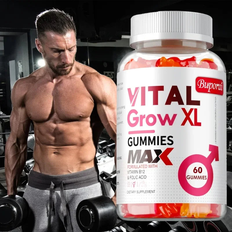 Male Performance Support Gummies | Boost Muscle Growth & Recovery