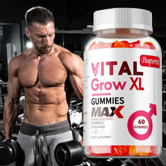 Male Performance Support Gummies | Boost Muscle Growth & Recovery