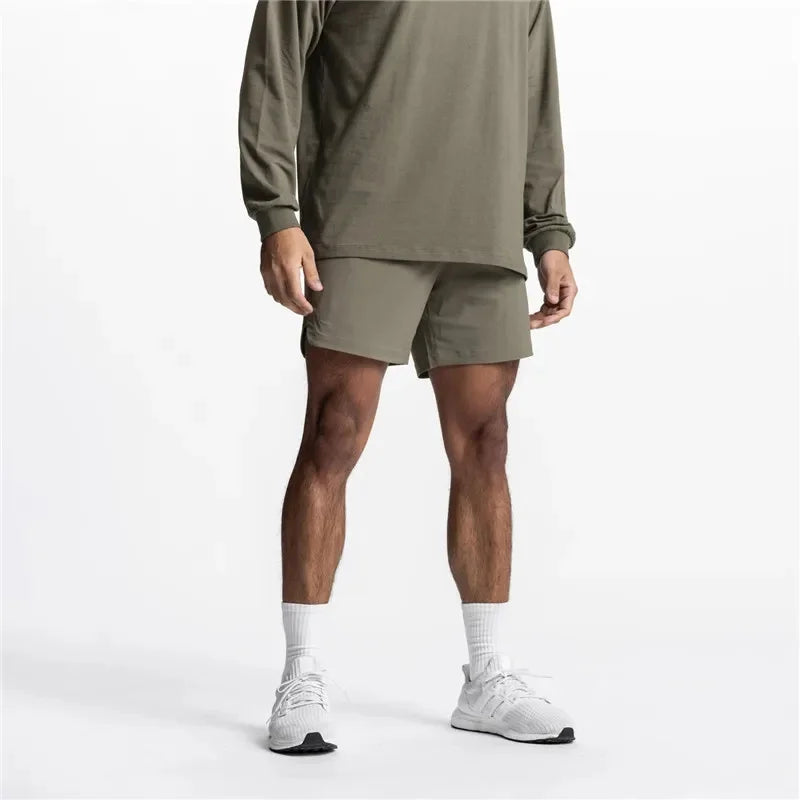 Men's Quick Dry Running Shorts | Lightweight Summer Fitness Pants