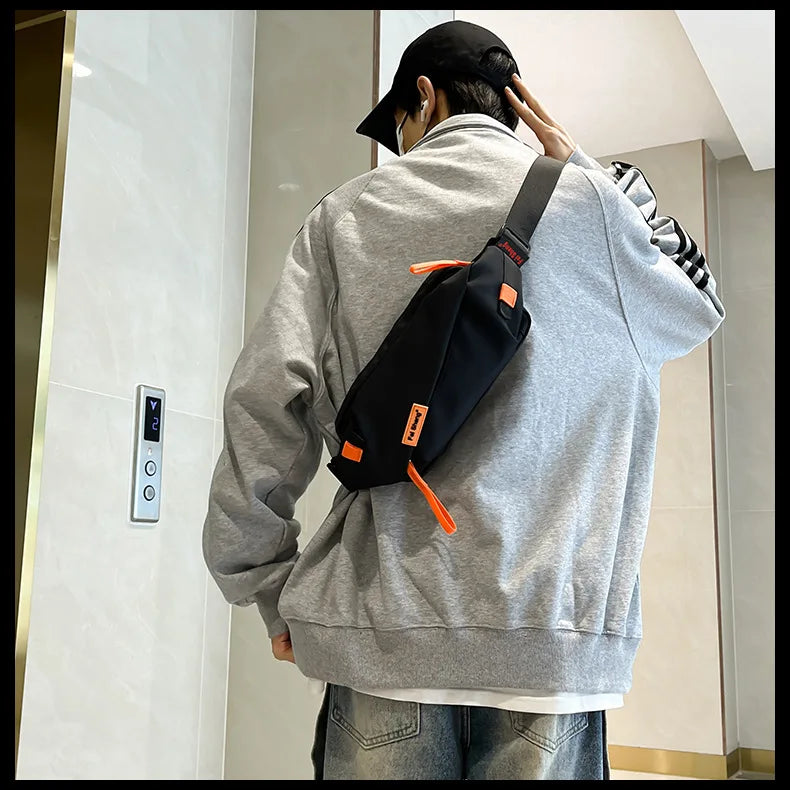 Versatile Chest Bag for Casual Wear | Large Capacity Crossbody Bag