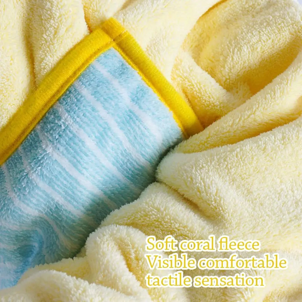 Cute Quick-Drying Dog Bathrobe | Absorbent Puppy Robe for Pets