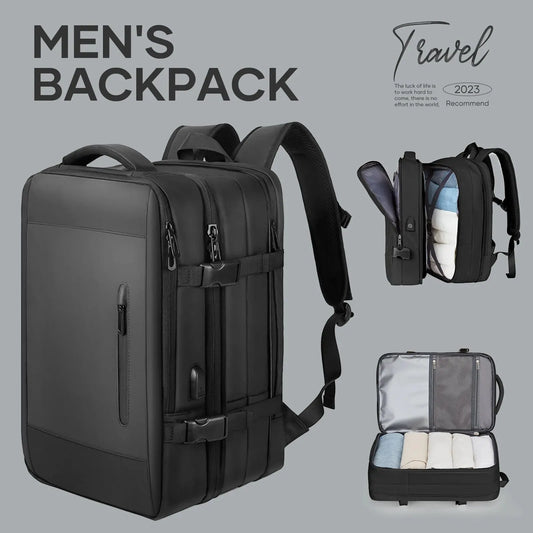 Mochila impermeable para viajes de negocios | Ampliable y elegante