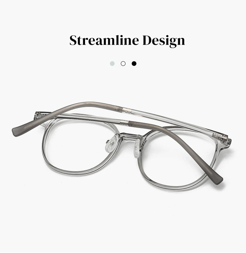 Anti Blue Light Photochromic Prescription Glasses | Retro Round Frames 2026