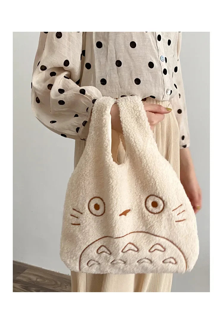 Women's Corduroy Shoulder Bag | Trendy Large Capacity Purse