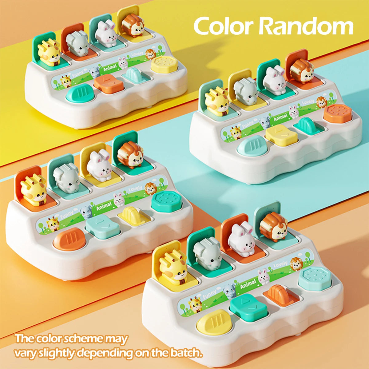 Montessori Pop-Up Animal Toys | Enhance Logic & Motor Skills