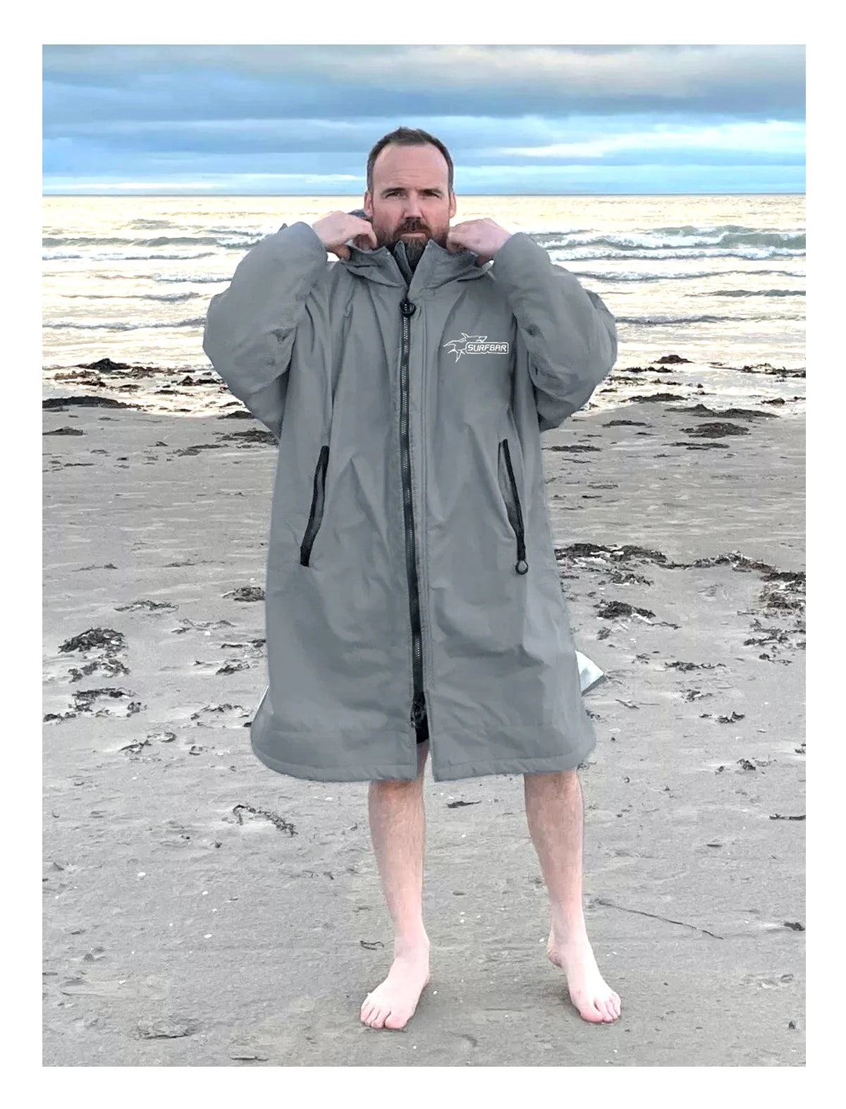 Quick Drying Surf Changing Robe | Weatherproof Jacket & Cloak