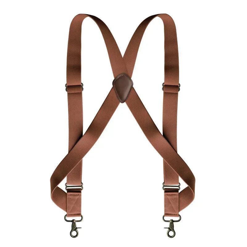 Adjustable Men's Suspenders | Stylish Elastic Braces for Pants