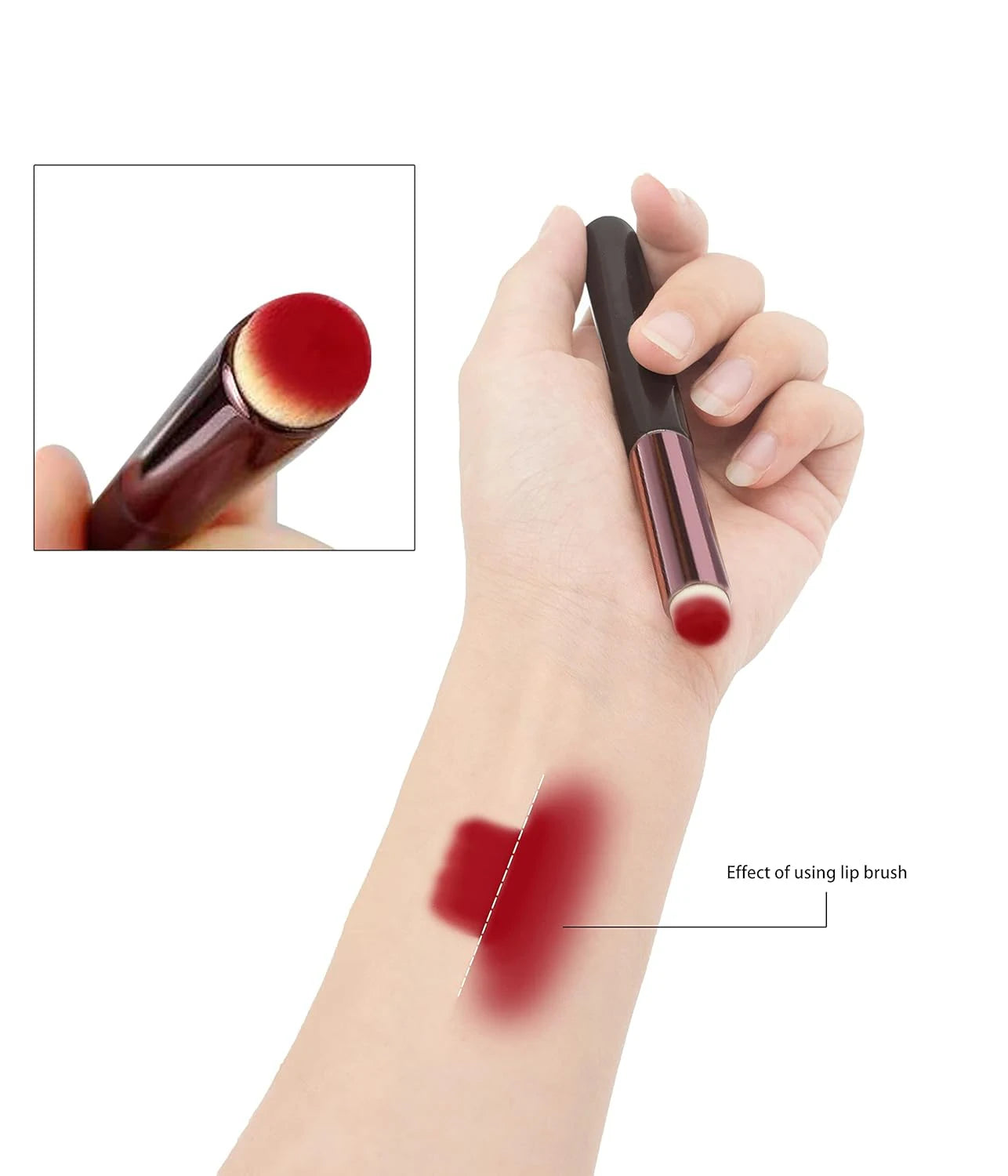 Multifunctional Lip Brush Applicator | Flawless Lip Makeup Tool