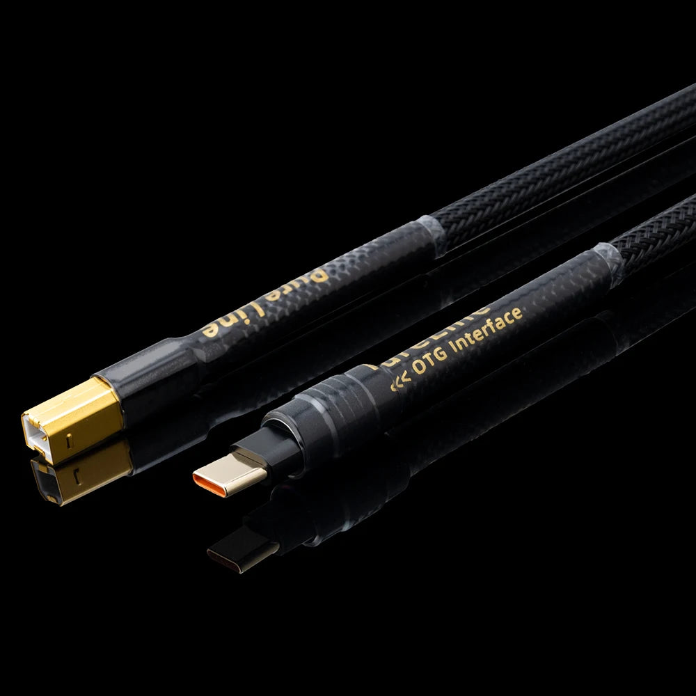 USB C to B Audio Data Cable | Premium DAC Output Cable