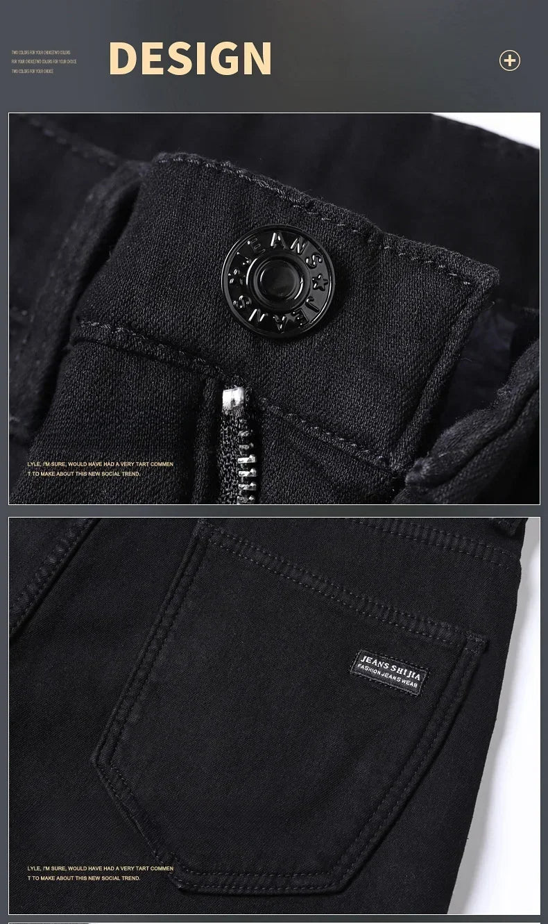 Men's Winter Velvet Pants | Warm Fleece-Lined Denim Jeans