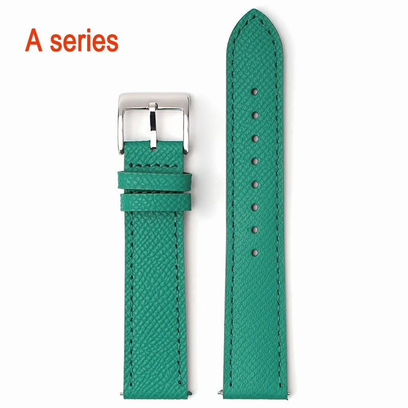 Calfskin Leather Watch Strap | Quick Release, Handmade Design
