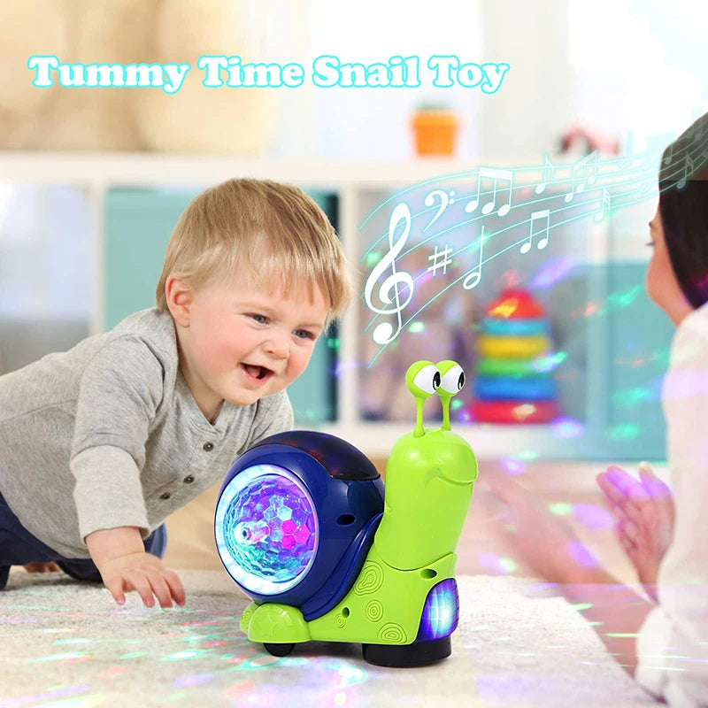 Interactive Musical Crawling Crab Toy for Baby Development