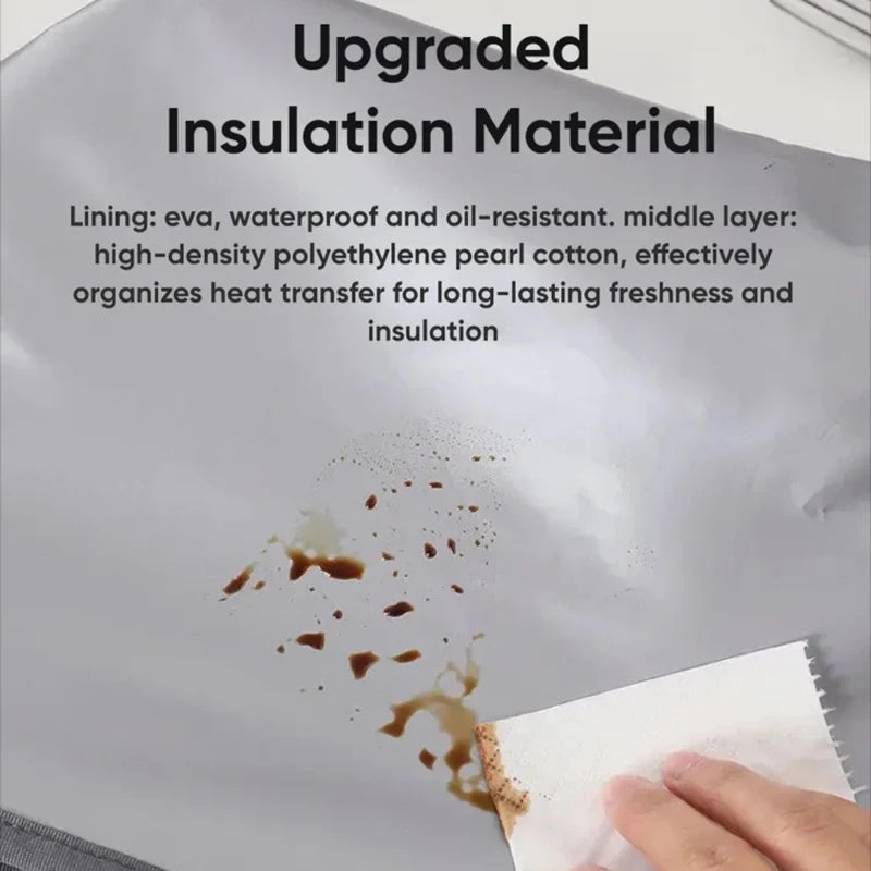 Insulated Portable Lunch Bag | Perfect for Meals on-the-Go