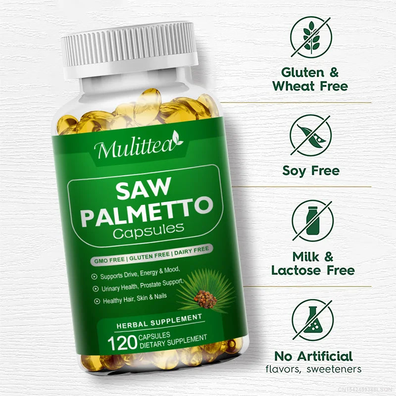 Saw Palmetto Supplements for Prostate Health & Hair Loss Prevention