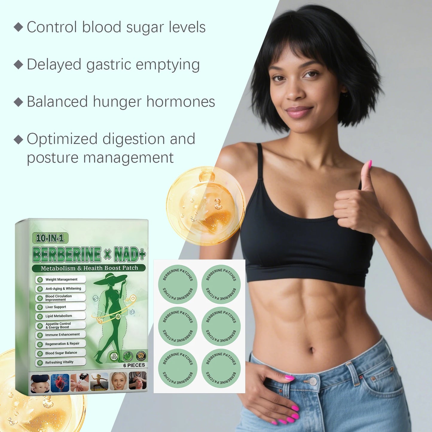 Gentle Nourishment Body Care Patch | Lightweight Skin-Friendly Solution