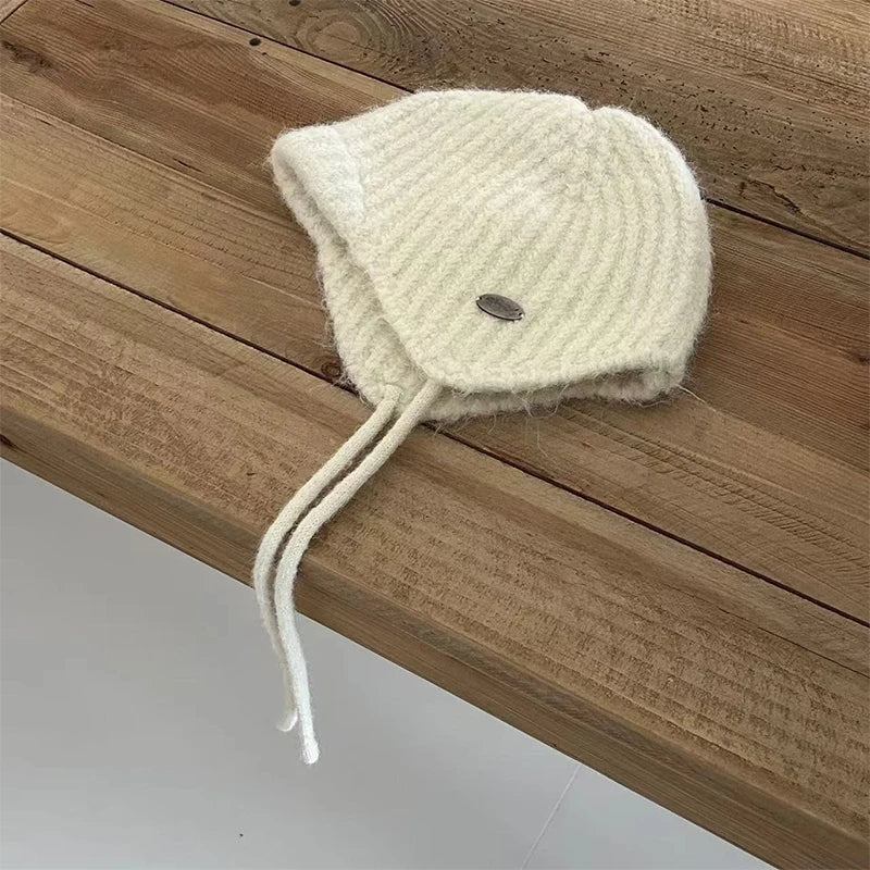 Winter Knitted Earmuff Hat | Casual Fashion Protection & Warmth