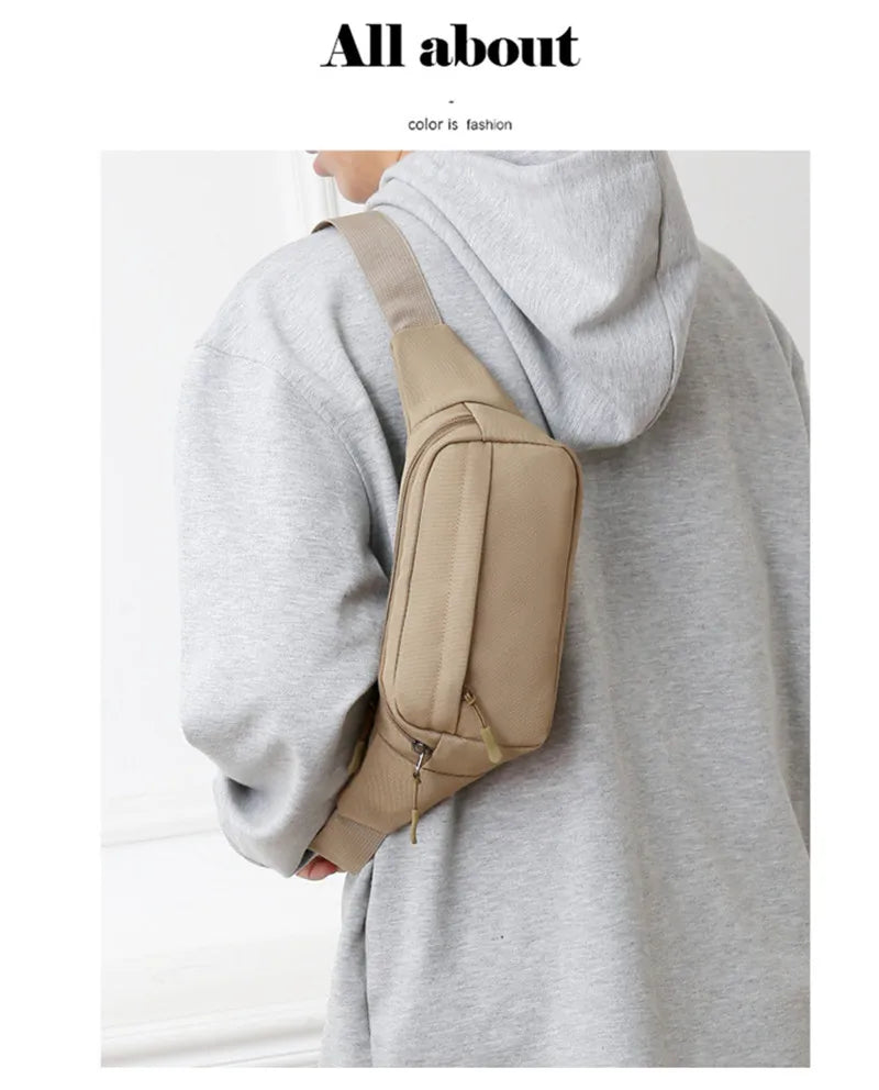 Casual Waist Bag for Men & Women | Large Phone Belt Pouch
