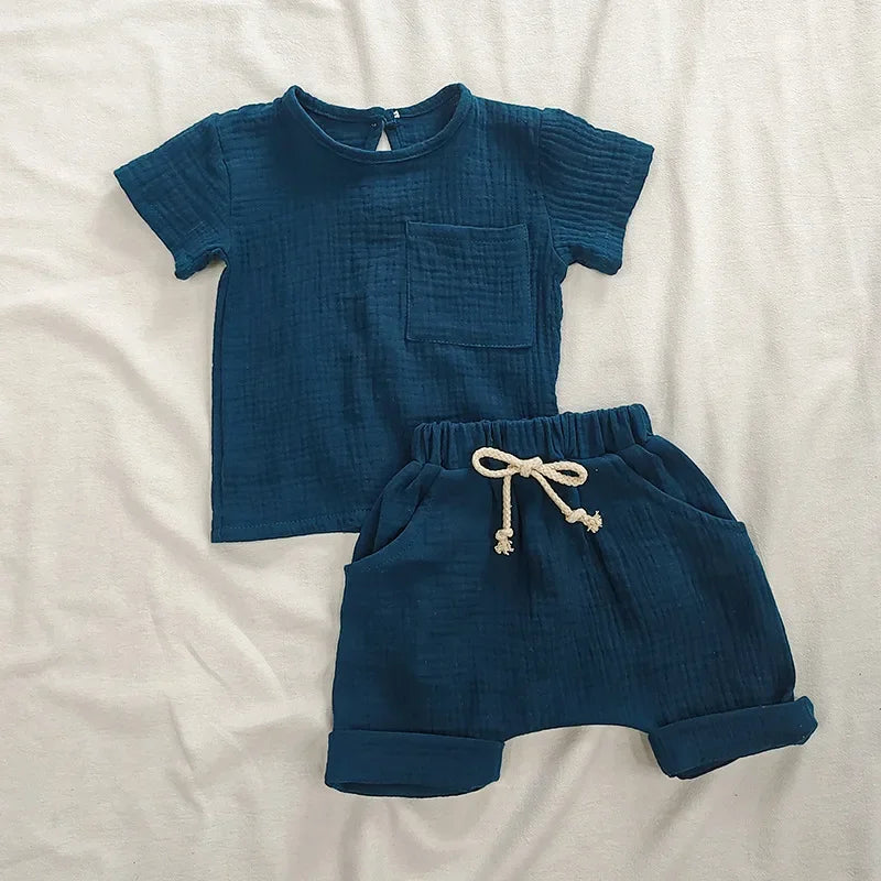 Cotton Infant Outfit Set | Soft Clothes for Newborns & Toddlers