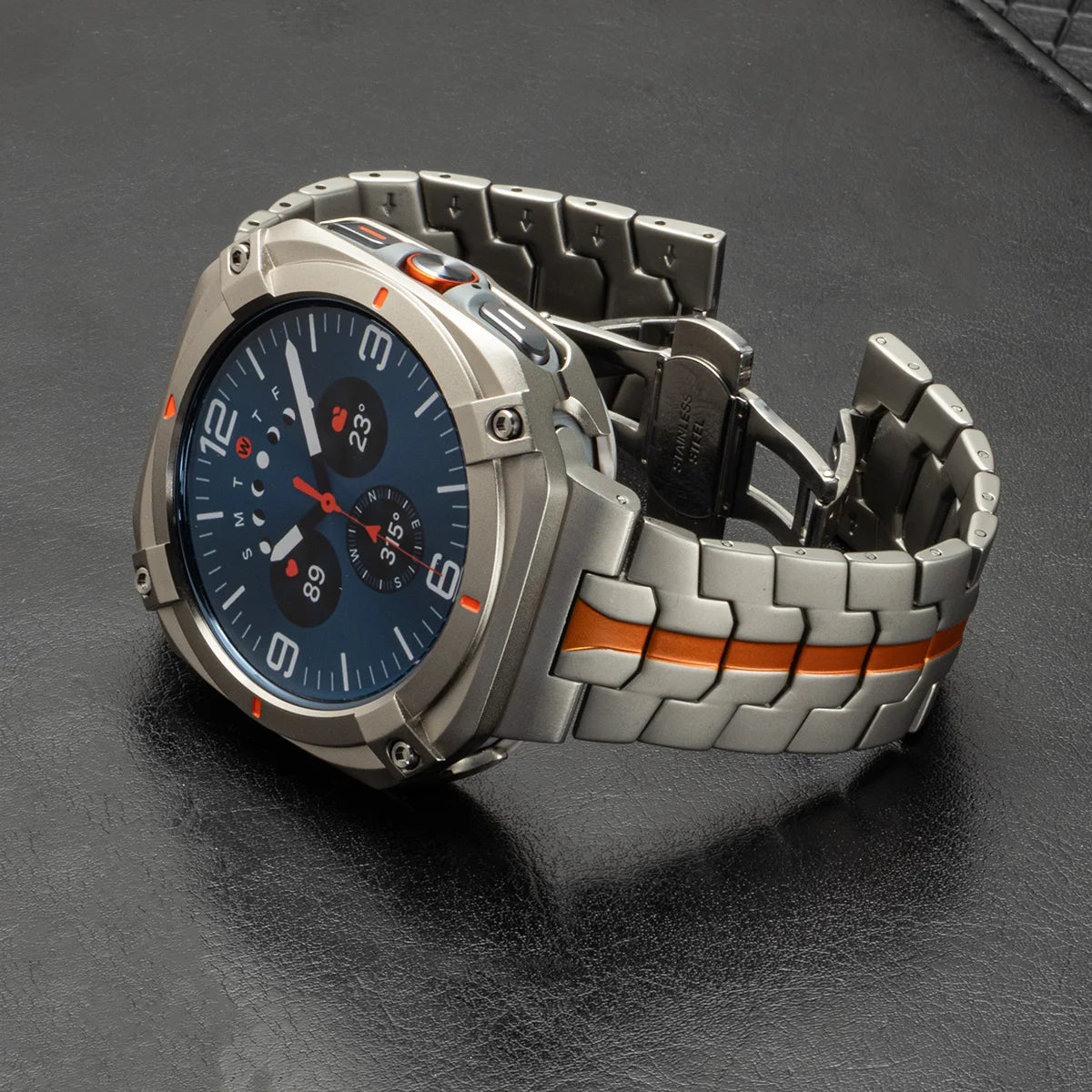 Stainless Steel Watch Band for Galaxy Ultra | Protective Case & Strap