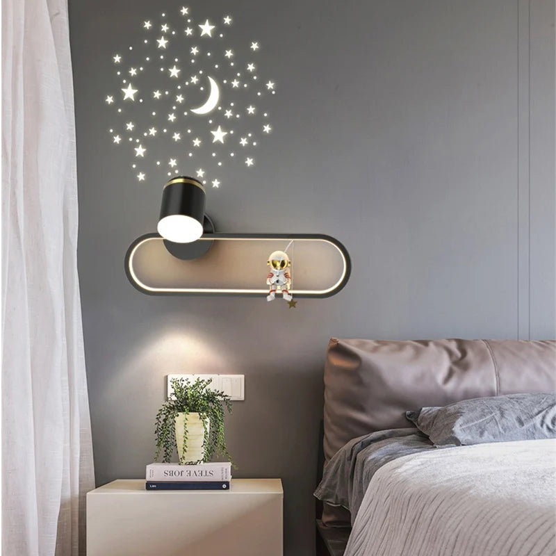 Elegante lámpara de pared LED con atenuación remota para espacios modernos