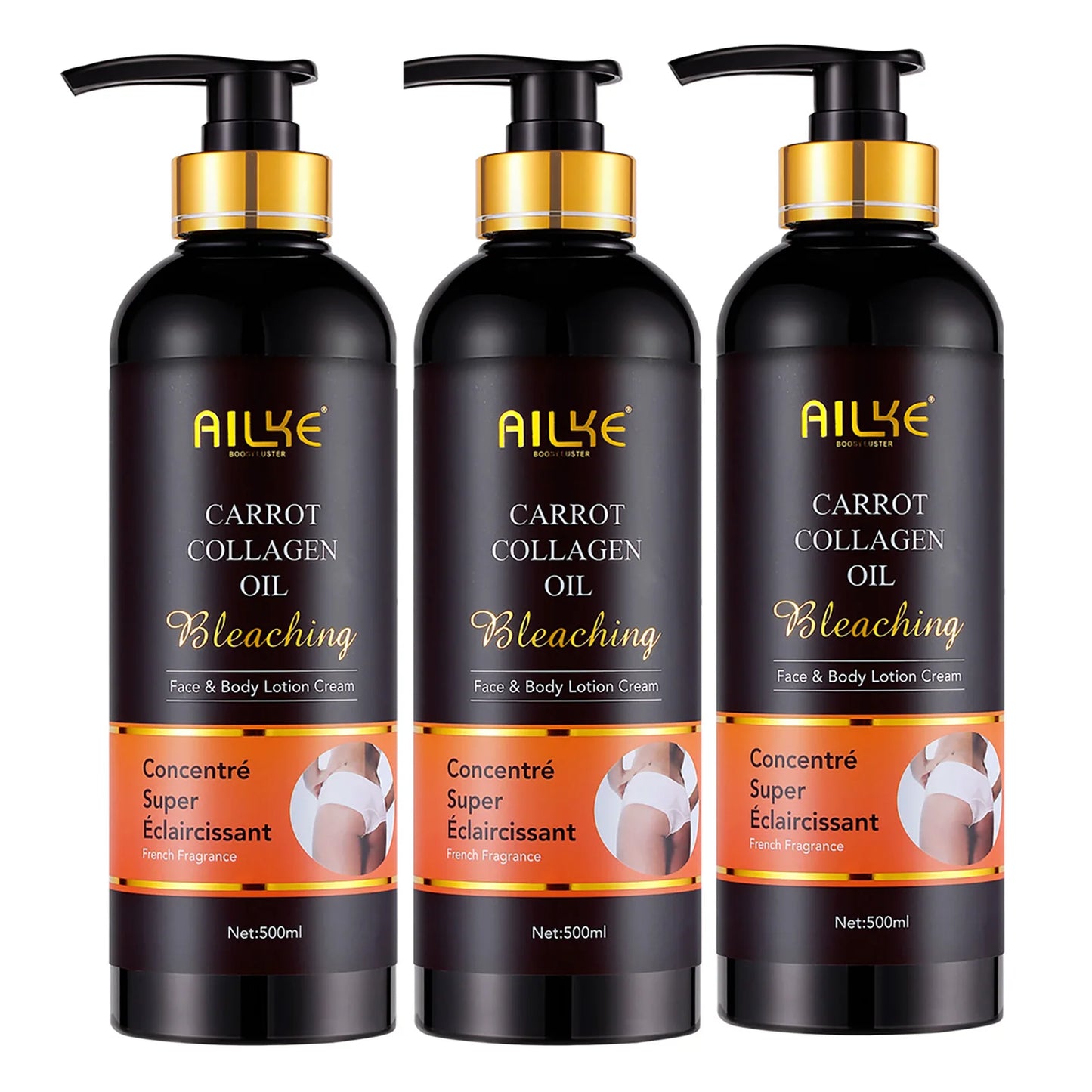 Whitening Body Lotion for Dark Spots | Collagen & Carrot Oil