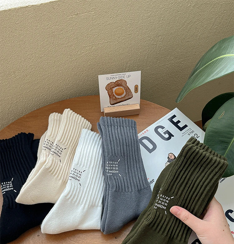 Cozy Vintage Sports Tube Socks for Men | Thickened Comfort Fit