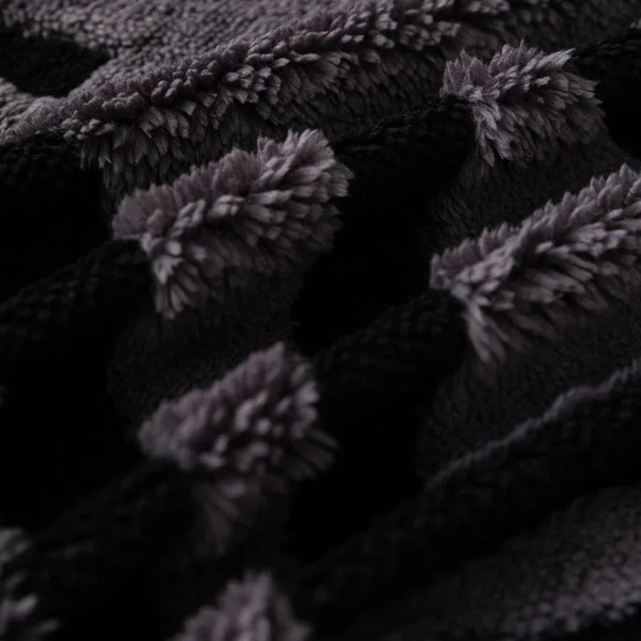 Bohemian Jacquard Fleece Sofa Towel | Cozy Blanket for Living Room