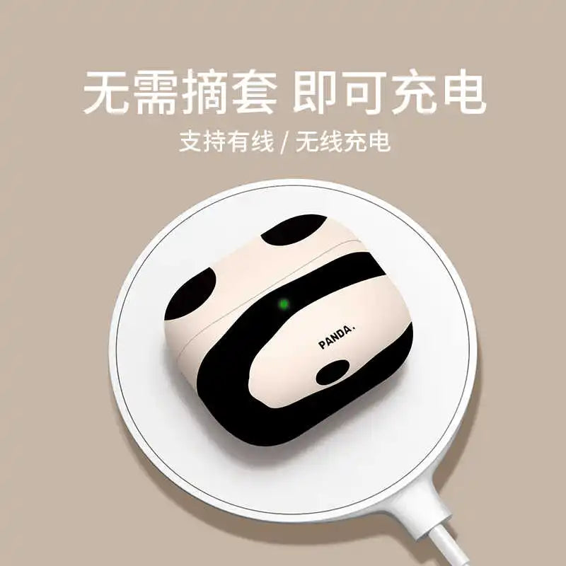 Cute Cartoon Panda AirPods Case | Stylish Protective Cover