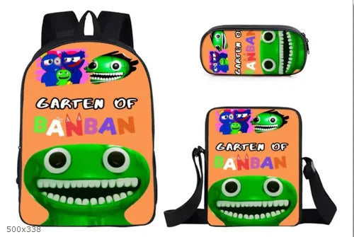 Stylish Garden Game Backpack | Versatile Student Shoulder Bag