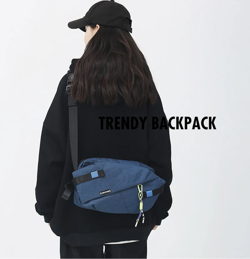 High Quality Nylon Panelled Waist Packs for Unisex Casual Outdoor Use
